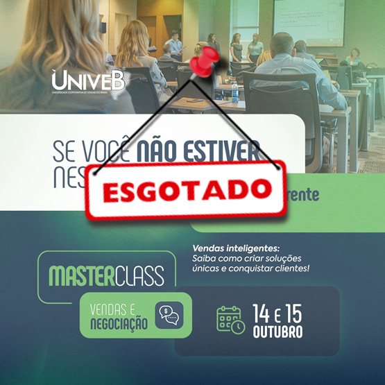 MasterClass Vendas e Negociação